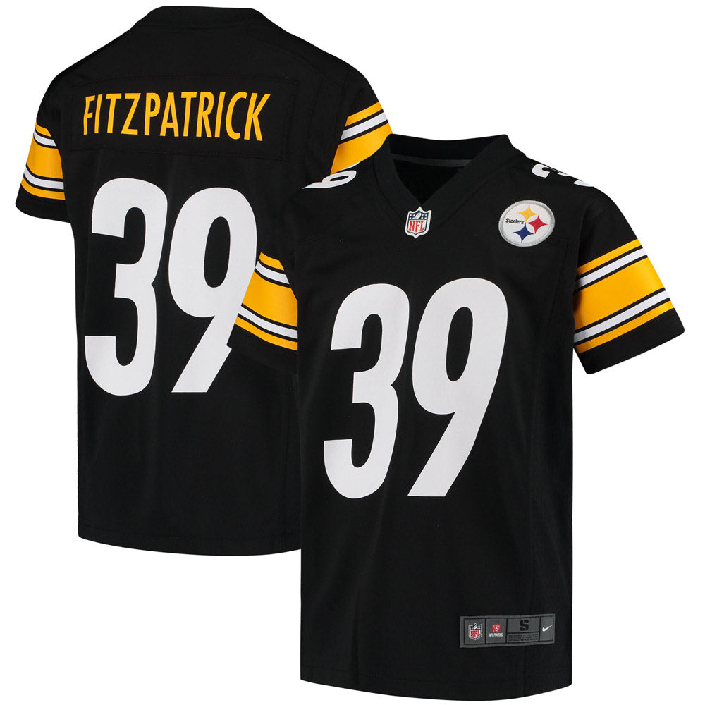 Youth Pittsburgh Steelers Minkah Fitzpatrick Game Jersey Black