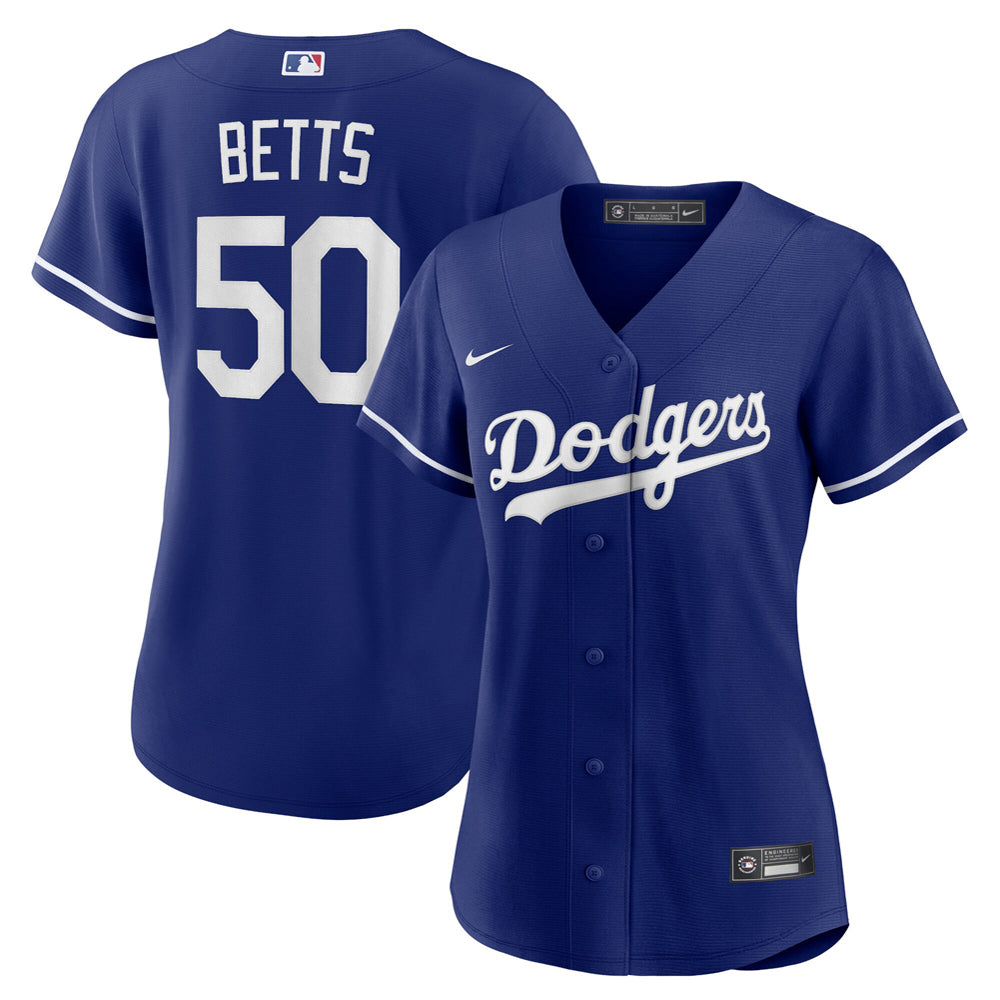 Women's Los Angeles Dodgers Mookie Betts Alternate Player Jersey - Royal